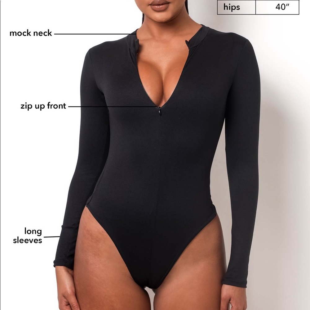 My Outfit Online Black Bodysuit